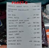 Gambar SINGLE ROPE TECHNIQUE ( SRT ) SET PREMIUM pengaman naik gedung harness - PAKET C (PETZL) dari anak rimba adv pusat undefined 4 Tokopedia