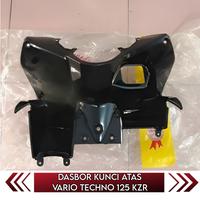 Gambar WIN Cover Inner Upper Upper Legsil Dasboard Dek Kunci Atas Motor Motorcycle Vario Techno 125 Old Lama KZR 2013-2015 Warna Hitam Glossy Kualitas Original Dasbor Sparepart Foto dari HasyaMotorParts undefined 3 Tokopedia