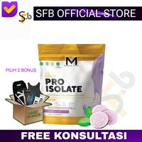 Gambar MUSCLE FIRST M1 M 1 PRO ISOLATE 5 LBS WHEY PROTEIN ISOLATE BPOM HALAL - banana coffe, shaker+shoesbag dari Suplemenfitnesbio undefined 4 Tokopedia