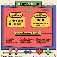 Gambar Special Baby Macaron Isi 50 Rasa MIX - kecuali 3 rasa dari Macaron_Id undefined 4 Tokopedia
