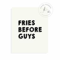 Gambar Art Print / Fries Before Guys / Hiasan Pajangan Dinding / Wall Art dari Chlea Paperie undefined 1 Tokopedia