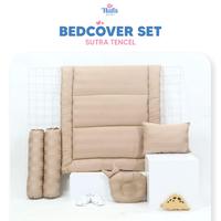Gambar Baby Bedding Set Sutra Tencel / Bedcover Bayi Sutra Tencel Nafa Baby - KIKO PINK dari TICK BABY undefined 2 Tokopedia