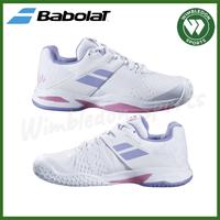 Gambar Sepatu Babolat Propulse AC Junior White Lavender / Babolat Propulse Jr - 38.5 dari Wimbledonsports undefined 2 Tokopedia