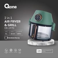 Gambar Oxone OX197D OX-197D 2in1 Air Fryer and Grill Multi Function Anti Leng - Putih dari Home Electro undefined 4 Tokopedia