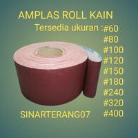 Gambar Amplas meteran - Amplas roll harga per 1 meter - Amplas kertas - grit 400 dari SinarTerang07 undefined 1 Tokopedia