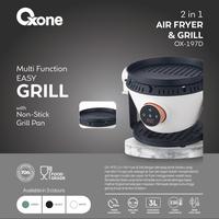 Gambar Oxone OX197D OX-197D 2in1 Air Fryer and Grill Multi Function Anti Leng - Putih dari Home Electro undefined 2 Tokopedia