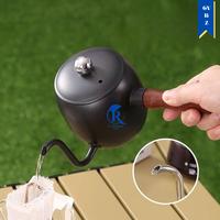Gambar Teko Kettle Leher Angsa Gooseneck Pemanas Air  500ml - Silver dari CV.RIZQUNA undefined 1 Tokopedia