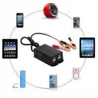 Gambar Adaptor Charger HP Darurat Pasang Ke AKI Motor Mobil Universal 4 USB dari GROSIR ANDIKA STORE undefined 3 Tokopedia