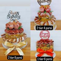 Gambar Mie goreng kucai campur hainam - bahong, 2 tier 8 porsi dari Mr Chus Kitchen undefined 5 Tokopedia