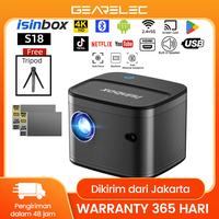 Gambar S18 Projector Pintar 4K HD WiFi Proyektor Android Auto-Focus Proyektor - S18, Tidak Perlu dari GEARELEC AUTO undefined 1 Tokopedia