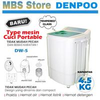 Gambar MESIN CUCI DENPOO PORTABLE DW5-4.5KG MESIN CUCI MINI dari MBS Elektronik Store undefined 1 Tokopedia