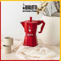Gambar Bialetti - Mokapot Moka Exclusive Red - 6 Cups Alat Seduh Kopi Manual dari Bialetti Official Store undefined 1 Tokopedia