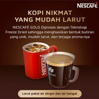 Gambar NESCAFE Gold Kopi Instan Kopi Hitam 100g Jar dari DAPURWANGI undefined 4 Tokopedia