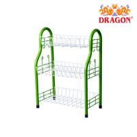 Gambar Rak Piring 3 Susun NAGAMAS DRAGON Rak Piring Pipa Besi Serbaguna Anti Karat - 3 SUSUN dari KENZO HOUSEWARE undefined 4 Tokopedia