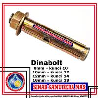 Gambar Dinabolt 10x50 - kunci 12 panjang 5 cm - Baut Dynabolt - Dyna Bolt - B dari SINAR SAMUDERA MAS undefined 1 Tokopedia
