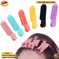 Gambar Roll Rambut Jepit Poni Korea Hair Roof Fluffy Jepitan Gulungan Murah dari XO Label undefined 4 Tokopedia
