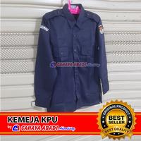 Gambar Kemeja KPU Baju Komisi Pemilihan Umum Navy - S dari Cahaya Abadi Advertising undefined 3 Tokopedia