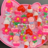 Gambar [ISI 36PCS] 1 BOX CINCIN MAINAN ANAK CLAY - BIG - LOVE dari berkah mainan2 undefined 3 Tokopedia