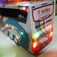 Gambar Miniatur bus Remote ROSALIA INDAH SDD Telolet, Full lampu & Strobo - versi mainan dari Bakul bis cilik undefined 3 Tokopedia