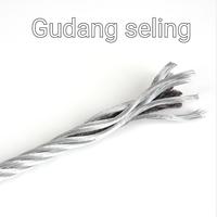 Gambar kawat sling galvanis 4mm / kawat seling galvanis 4mm dari Gudang seling. undefined 1 Tokopedia