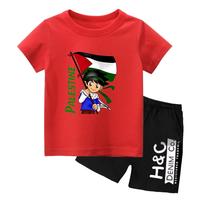 Gambar Setelan Anak Laki Lengan Pendek Baju Kaos Anak Laki Bendera Palestina - Army, 6 dari logokids undefined 1 Tokopedia