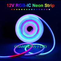 Gambar LAMPU SELANG NEON FLEK RGB-IC RUNNING DC 12v 5M dari Champions 7LED undefined 1 Tokopedia