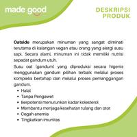 Gambar Oatside Chocolate Barista Hazelnut Oat Milk 1L - Susu Oat Gandum - Chocolate dari Madegood Market undefined 3 Tokopedia