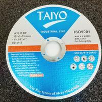 Gambar TAIYO BLUE LINE Batu Gerinda Potong Cut off 14" x 3 mm A30 QBF Besi dari Hanna Teknik undefined 2 Tokopedia