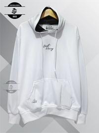 Gambar Sweater Hoodie pria wanita Distro Bandung Brand Jico List Don't Worry - Abu Tua, M dari jico.clothing undefined 3 Tokopedia