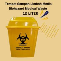 Gambar Tempat Sampah Kuning Limbah Medis Biohazard Kapasitas 10 Liter dari SETYAGUNACLEANING undefined 4 Tokopedia