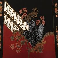 Gambar kain bahan kemeja batik tulis katun premium motif banteng dari Ayudia batik undefined 2 Tokopedia