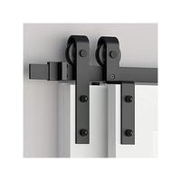 Gambar Diskon Skysen Heavy Duty Sliding Barn Door Hardware Single Track By dari Nayyara Market undefined 4 Tokopedia