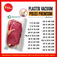 Gambar PLASTIK VACUM VACUUM BAG TIPE POLOS DELKOCHOICE UKURAN BESAR SATUAN - 16CM X 21CM dari kilat packing undefined 3 Tokopedia