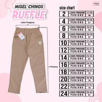 Gambar Misel Celana Panjang Anak Perempuan Cewek Misel Original Bahan Twill Stretch Import Tebal Lentur Lembut Saku Depan Belakang Hidup Variasi Border Bunga Daisy Umur 1-12 Tahun - caramel, Size 10 dari Pakaian Anak Bandung undefined 2 Tokopedia