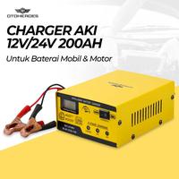 Gambar Charger Cas Casan Aki Accu Car Mobil Motor Truck 250W 12V/24V 200AH - BT-168 dari Digi Case undefined 3 Tokopedia