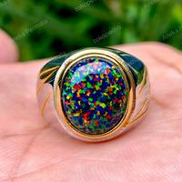 Gambar Cincin Batu Akik Kalimaya Opal Australia Full Jarong Ring Titanium - 9 dari Rumah Akik undefined 1 Tokopedia