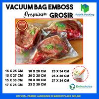 Gambar Emboss Bening Vacuum Bag Delkochoice Ukuran Besar Termurah Satuan - 20x30 cm dari PabrikPacking undefined 2 Tokopedia