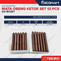 Gambar Tekiro Mata Obeng Ketok Set 12 Pcs PH3 (+) dari Fixcomart undefined 3 Tokopedia