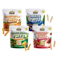 Gambar Snack Cemilan Anak Bayi Alamii Varian Cheesy Tomato Puffs Kemasan 25gr dari Little Mooniee undefined 2 Tokopedia