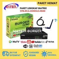 Gambar PAKET COMBO SET TOP BOX MATRIX BURGER PENERIMA SINYAL TV DIGITAL - STB dari RCTA undefined 1 Tokopedia