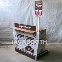 Gambar Booth Portable / Gerobak Lipat Jawa Model Tas Koper - Polos, Booth Roundup dari THECOCONUT STORE undefined 4 Tokopedia