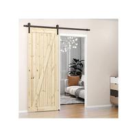 Gambar Bigsale Ccjh 6.6 Feet Heavy Duty Sturdy Sliding Barn Door Hardware K dari Maheera Mall undefined 2 Tokopedia