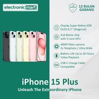 Gambar Apple iPhone 15 Plus 128/256/512Gb Official Warranty - 128Gb Pink dari Electronicmart undefined 1 Tokopedia