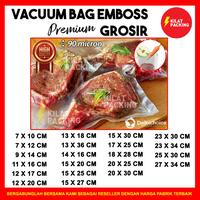 Gambar PLASTIK VACUUM VACUM VAKUM BAG SEALER MAKANAN EMBOSSED EMBOSS SATUAN - 18CM X 28CM dari kilat packing undefined 4 Tokopedia