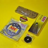Gambar Gear set SSS RX KING Rantai SSS - Merk SSS (428), SSS 33, SSS 13 dari Bakul Gear undefined 2 Tokopedia