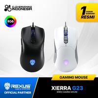 Gambar Rexus Xierra G23 - G-23 Mouse Gaming - Putih dari Clover Gaming Indonesia undefined 1 Tokopedia