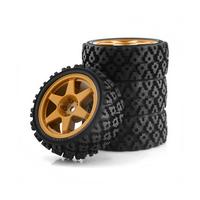 Gambar Ban Velg 1/10 RC Wheels Rally Tire Tyre 12mm PTG2 VRX HSP ZD TAMIYA - TYPE B dari AHNF RACING undefined 2 Tokopedia