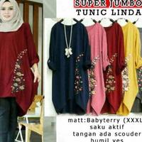 Gambar Produk baru 1.1 Harga Grosir Tj 54744-56313-60454 Baju Tunik Linda - Marron, XXL dari nabilafitriana21 undefined 2 Tokopedia