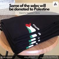 Gambar Kaos Stand for Palestine - S dari Aali Daily Moslemwear undefined 3 Tokopedia