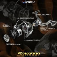 Gambar Reel Iroly Savanna 1000 2000 3000 4000 6000 - Silver, 1000 dari pradipto undefined 3 Tokopedia